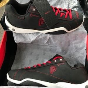 Piloti Protoyipo GT Black w/Red Stitch, size 10.5